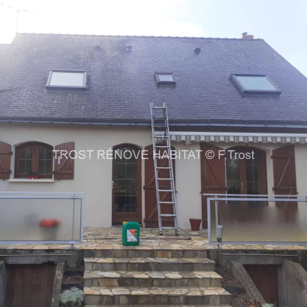 Nettoyage toiture Les Ponts-de-Cé