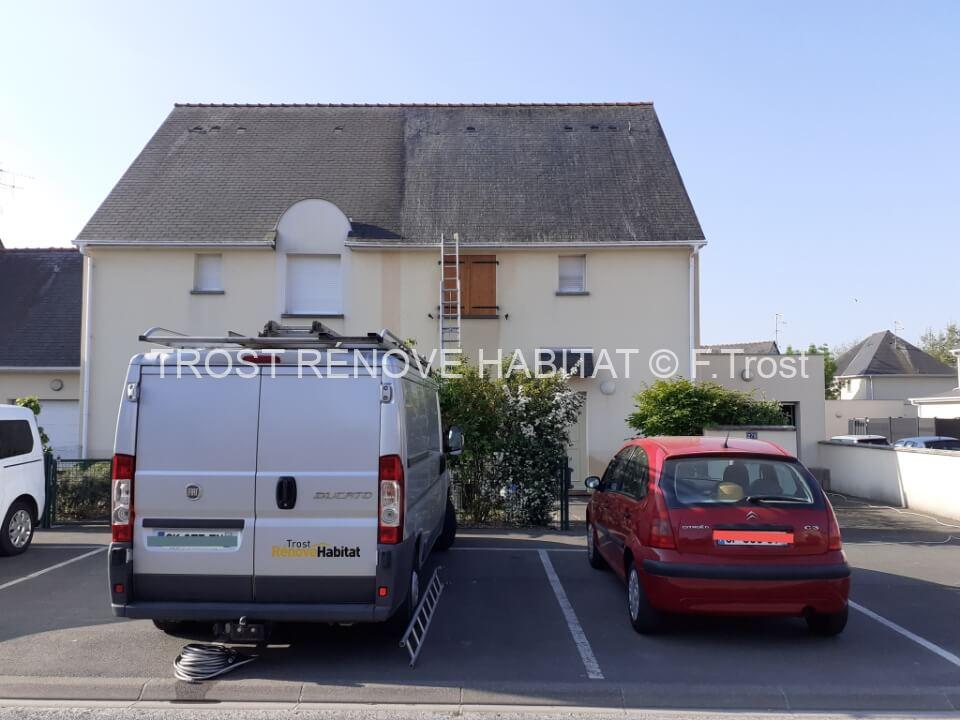 Démoussage toiture Trélazé