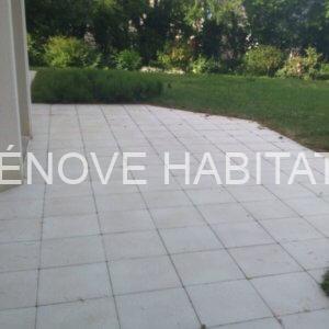 Nettoyage d’une terrasse à Angers