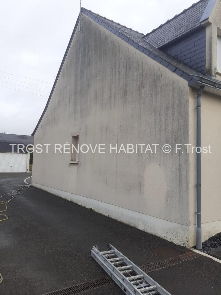 Nettoyage façade et pignon - Façade Andard