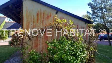 Nettoyage façade trace rouges - Angers