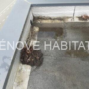 Nettoyage d’un toit terrasse à Trélazé