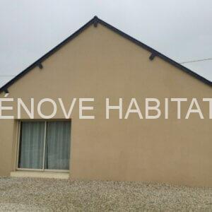 Nettoyage d’une façade à Brain-sur-l’Authion