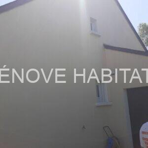 Nettoyage d’une façade à Bauné (Loire-Authion)