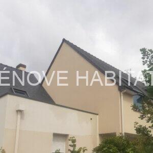 Nettoyage d’une façade à Trélazé