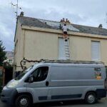 Démoussage d'une toiture à Trélazé - Couvreur