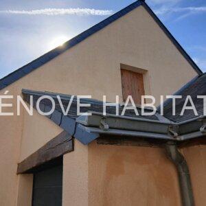 Nettoyage d’une façade de maison à Angers