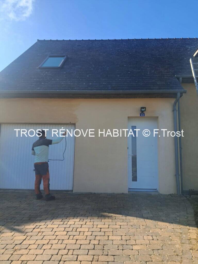Nettoyage façade - façade Maison