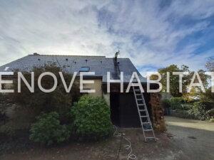 Démoussage d’une toiture à Sainte-Gemmes-sur-Loire