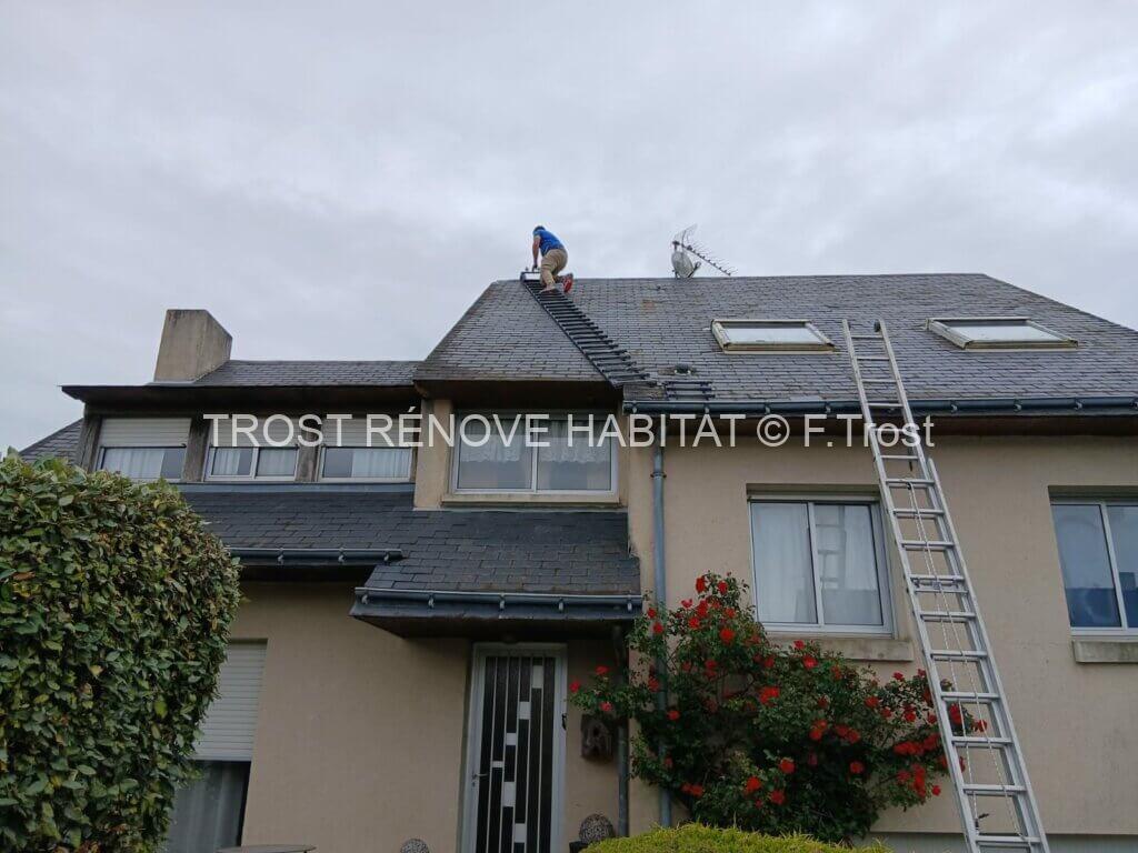 Remplacement ardoise