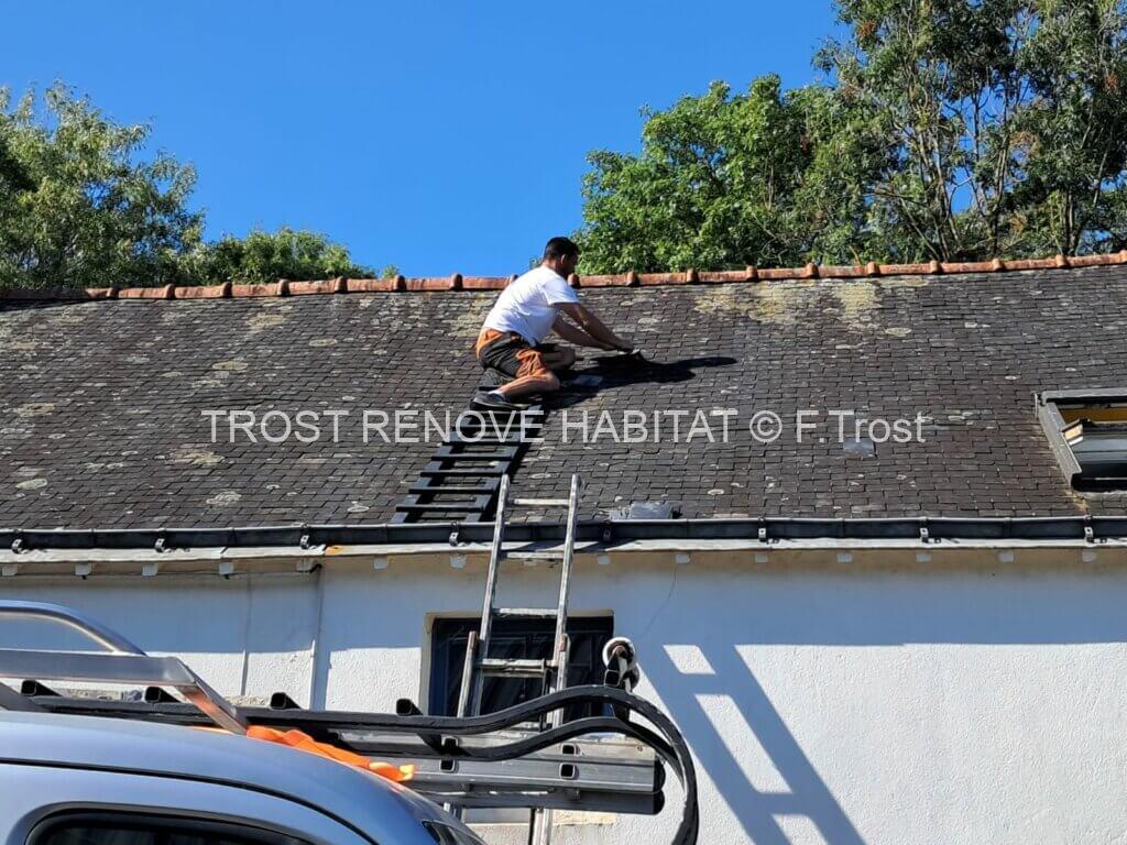 Travaux de couverture à Angers