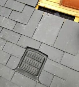 Pose d&rsquo;une ventilation de toiture à Angers